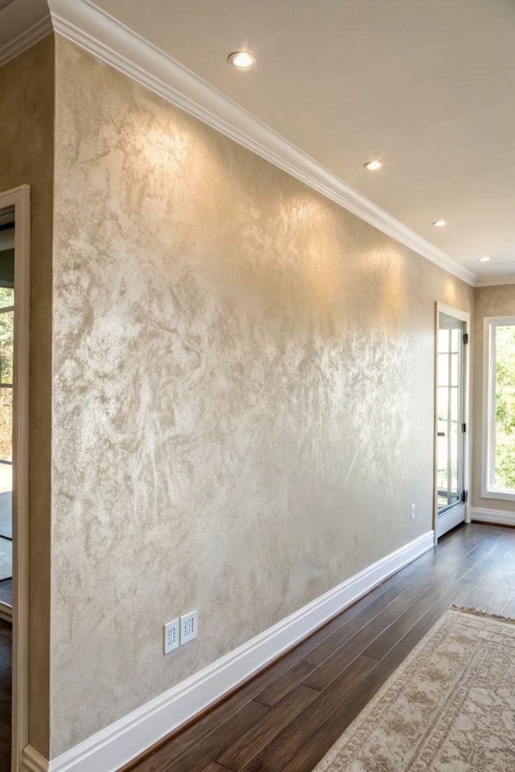 venetian plaster for walls in Hyderabad work done in Hitech city for residential space